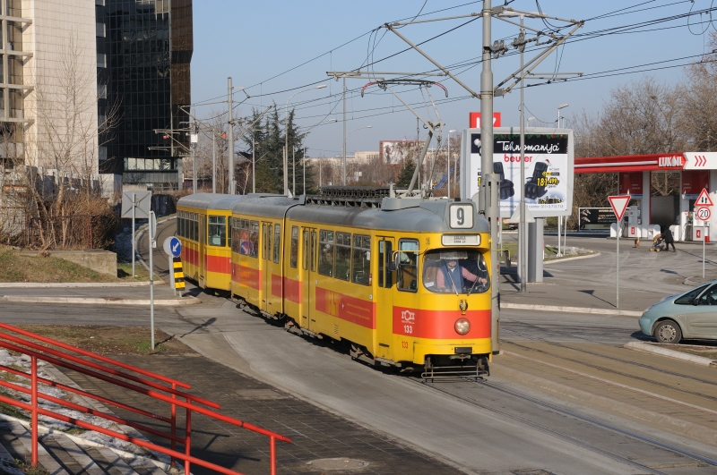 Tw 133 mit Aw 1448
