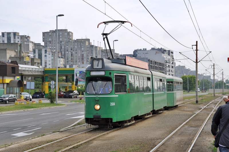 Tw 2634 mit Aw 1403