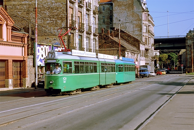 Tw 607 mit Aw 1412