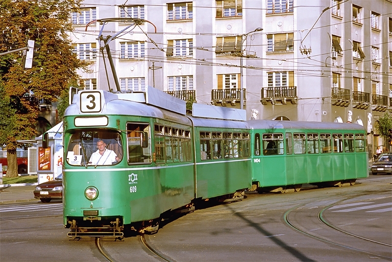 Tw 609 mit Aw 1404