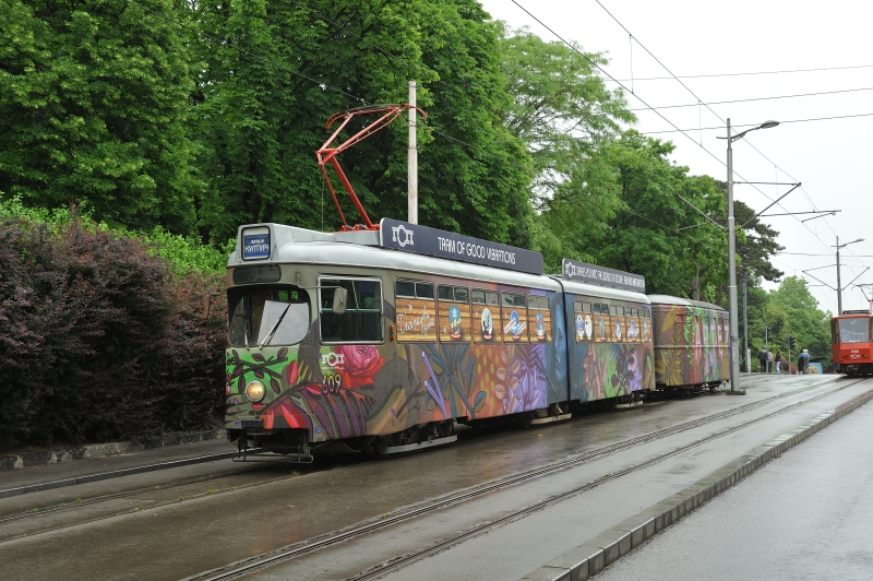 Tw 609 mit Aw 1453