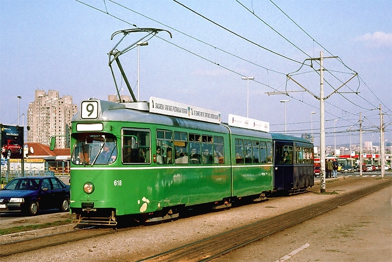 Tw 618 mit Aw 1337