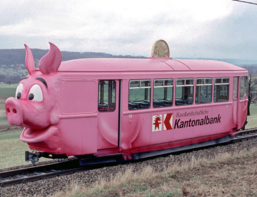 Ganzwerbewagen Anhängewagen BLT