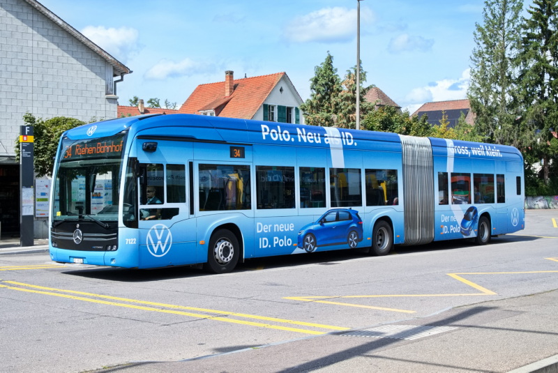 MB 628 11 eCitaro G Nr. 7122 «VW ID. Polo»