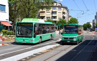 K-Bus City VIII Nr. 8601 und MB O 530 CNG Citaro FL Nr. 808