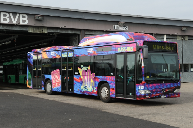MB O 530 CNG Citaro FL Nr. 809 «Mäss-Bus» MB O 530 CNG Citaro FL Nr. 809 «Mäss-Bus»
