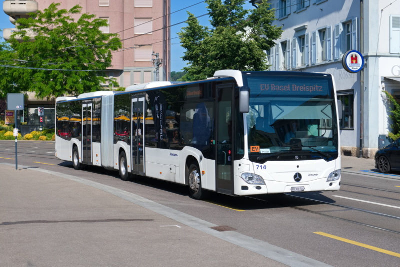 MB O 530 G&Uuml; Citaro C2 Nr. EV-15 / 714