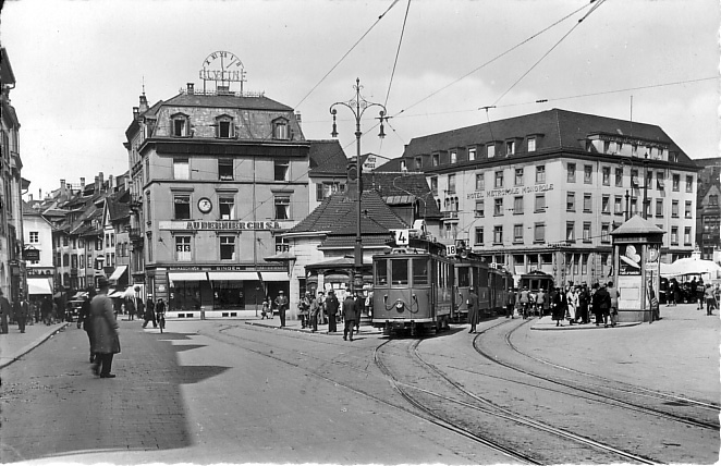 Barfüsserplatz um 1933