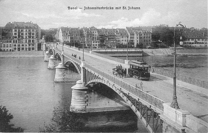 Johanniterbrücke um 1902