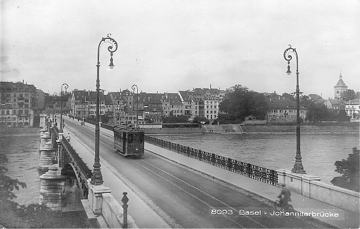 Johanniterbrücke um 1923