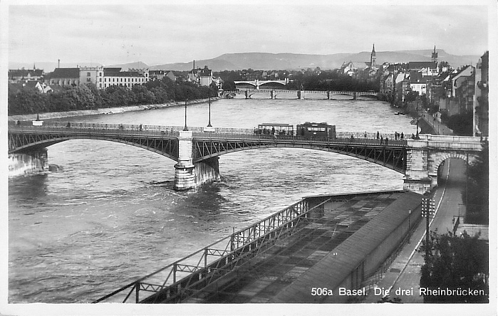 Johanniterbrücke um 1928