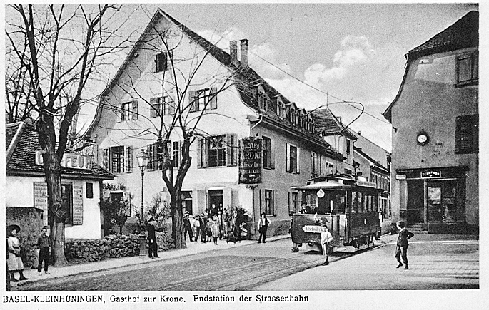Kleinhüningen um 1900