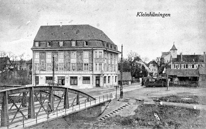 Kleinhüningen um 1928