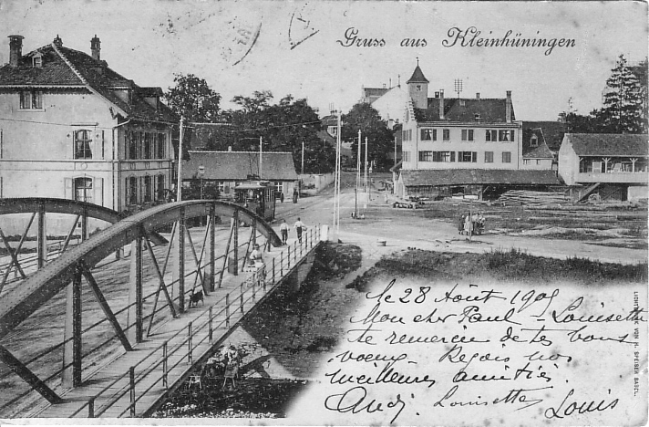 Kleinhüningen um 1900