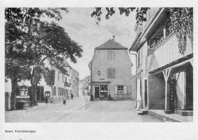 Kleinhüningen um 1900
